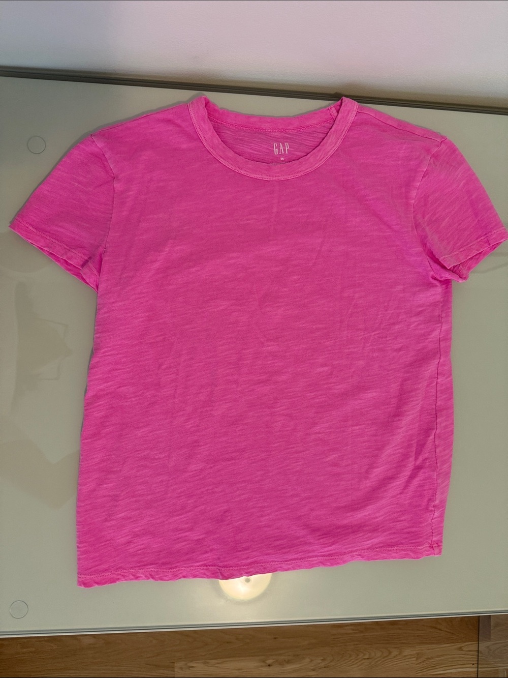 GAP Hot Pink Short Sleeve Crew Tee